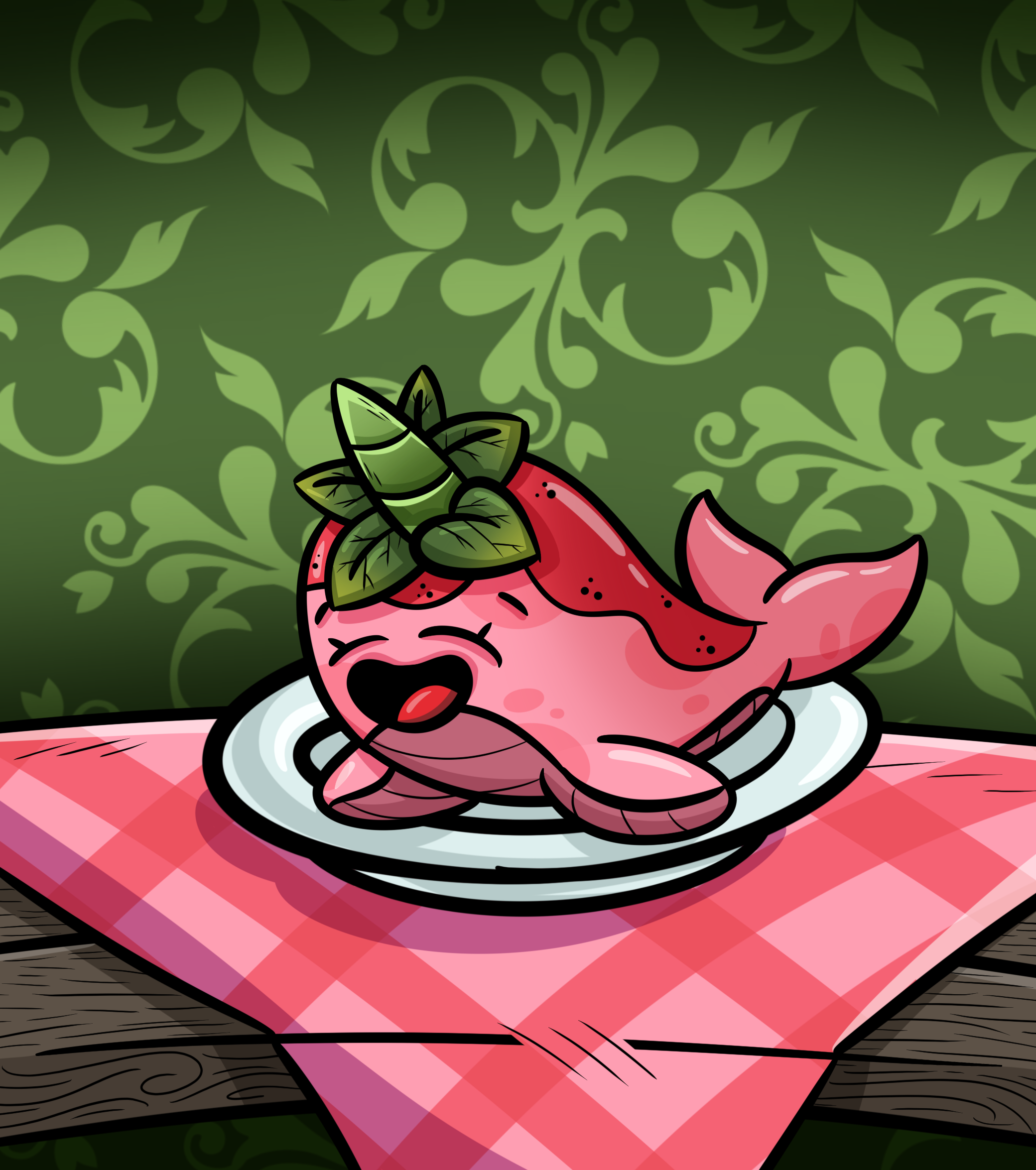 Strawberry Narwhal