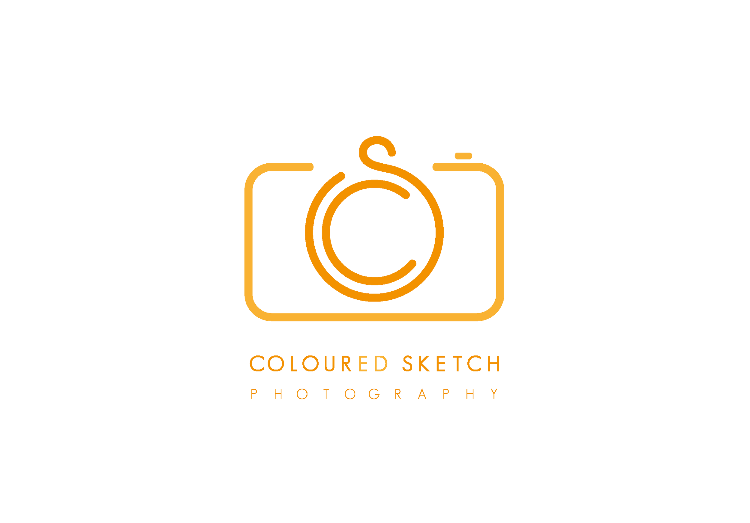 Coloured Sketch Photography (Logo Design)