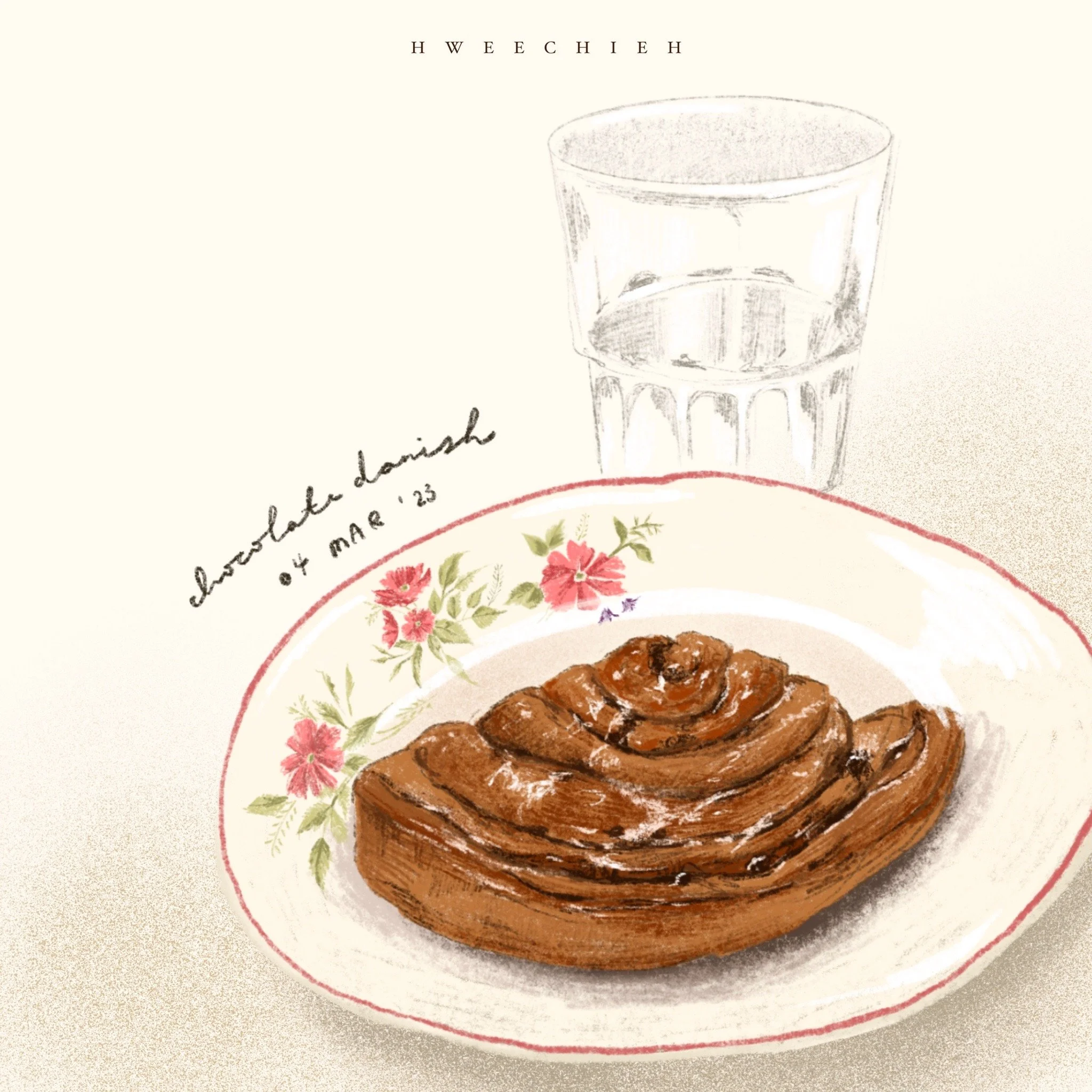 Chocolate Danish