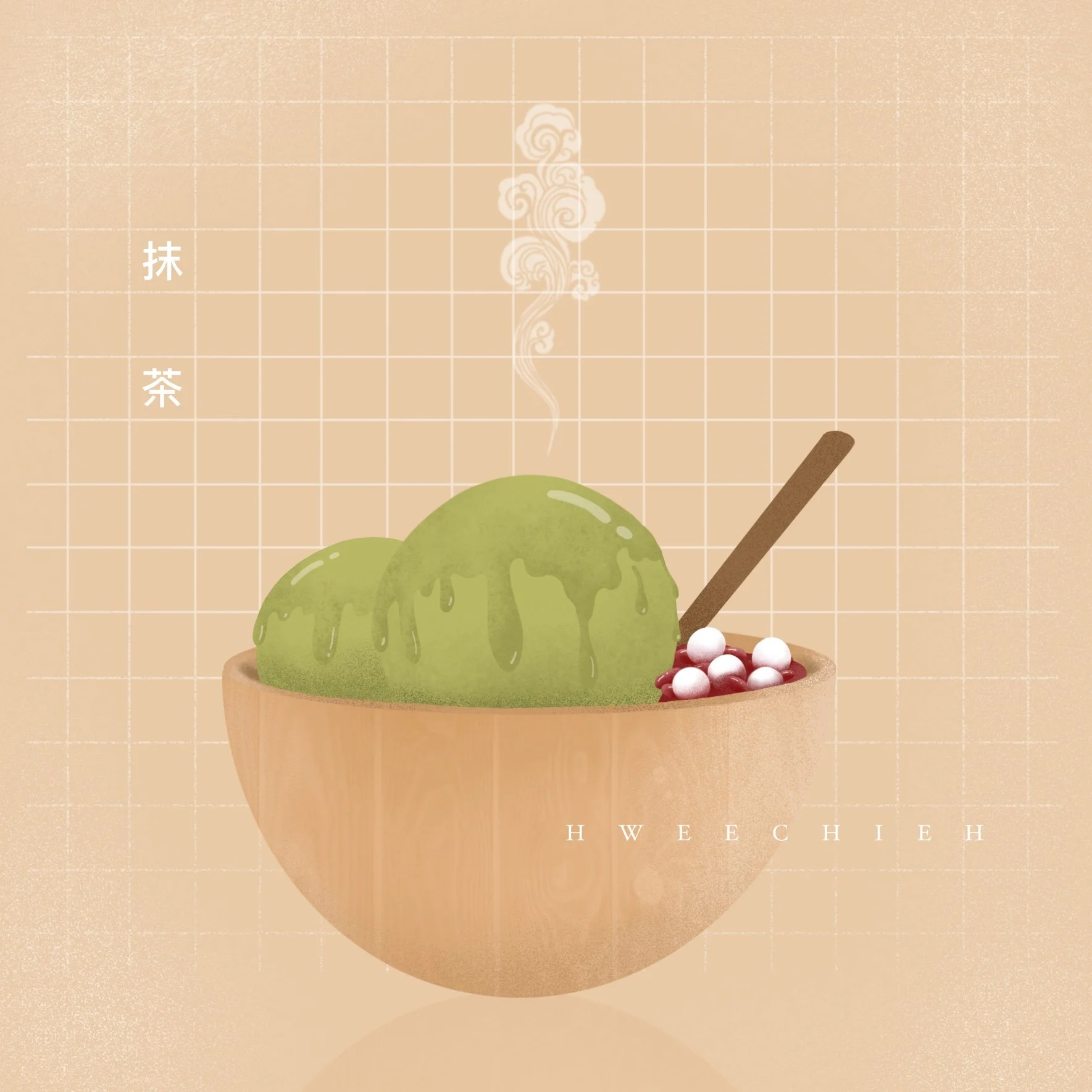 Matcha Anmitsu