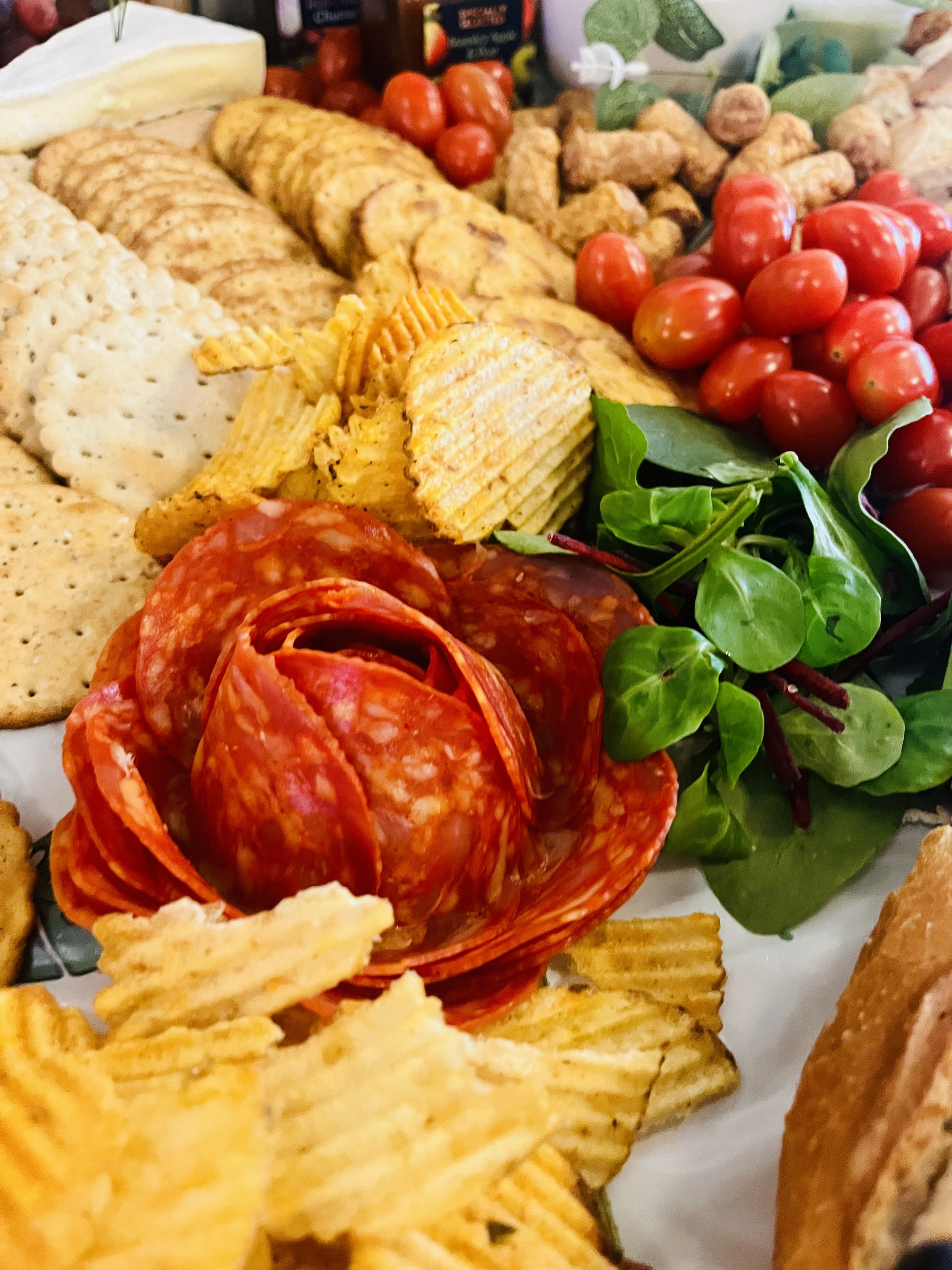 Assorted party food at Emeralds chelmsford