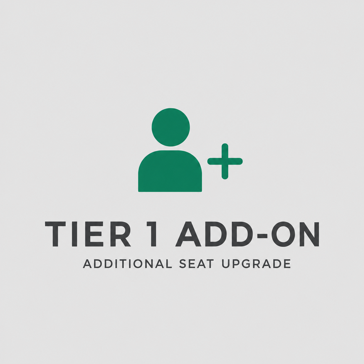 Additional Student Seat- Tier 1