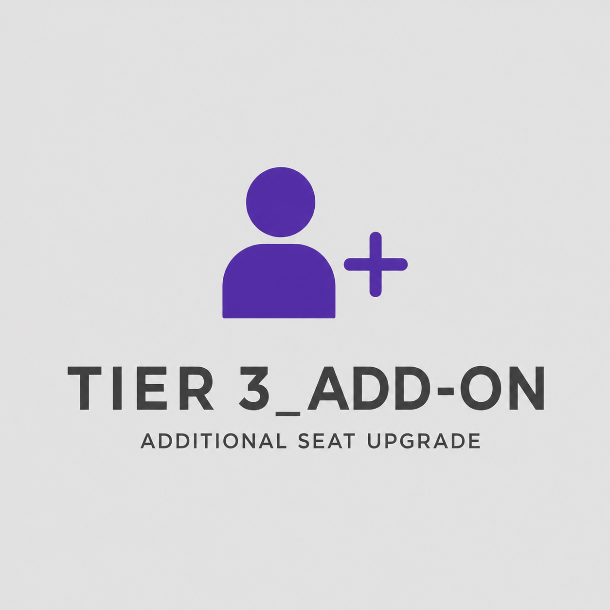 Additional Student Seat- Tier 3