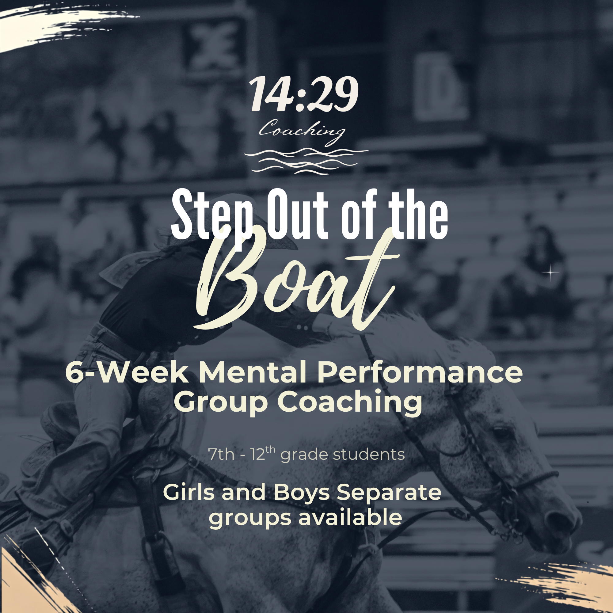 STEP OUT OF THE BOAT: A 6-Week Group Coaching Program