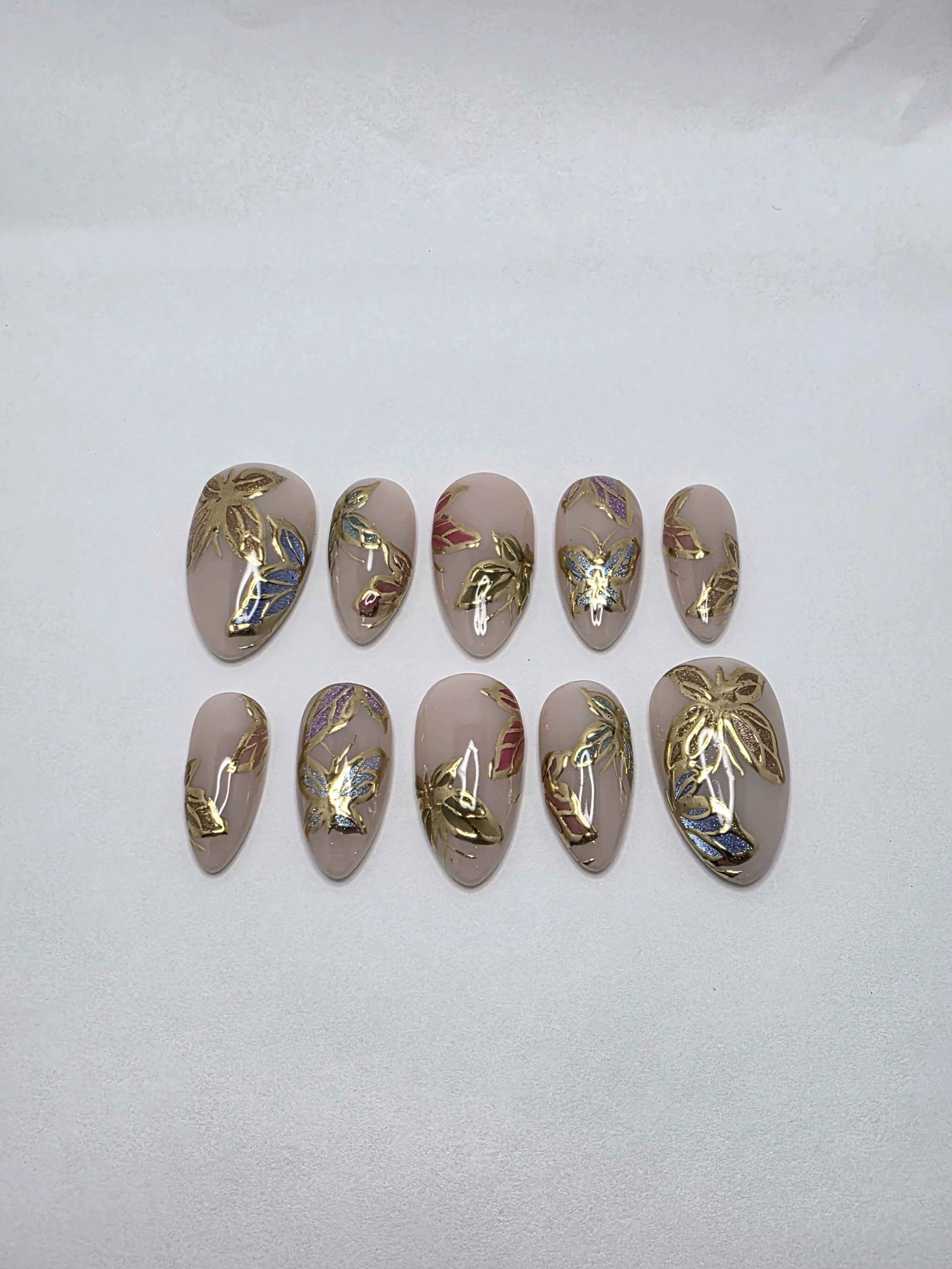 Lavender Golden Wings