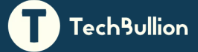 TechBullion logo with a blue background and a white letter 'T' in a circle