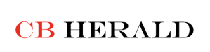 Logo of CB Herald with red initials 'CB' and black text 'HERALD'