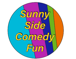 Sunny Side Comedy Fun Pin