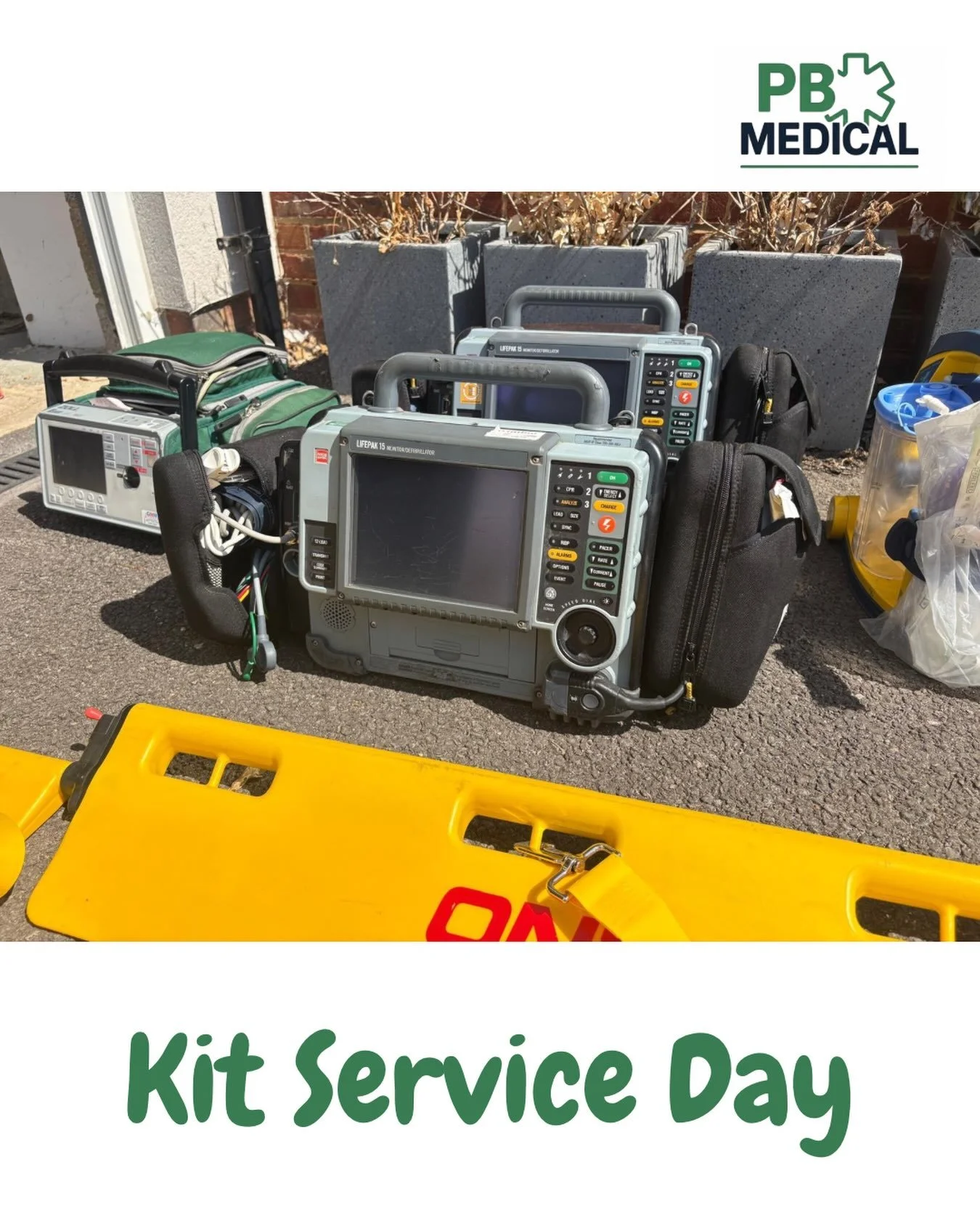 Thanks to @trimbio_ltd for servicing our equipment this past week. 

We regularly service and maintain our kit to ensure we are ready to deliver safe and effective care across our event medical provision. 

Contact us now for all your event medical n