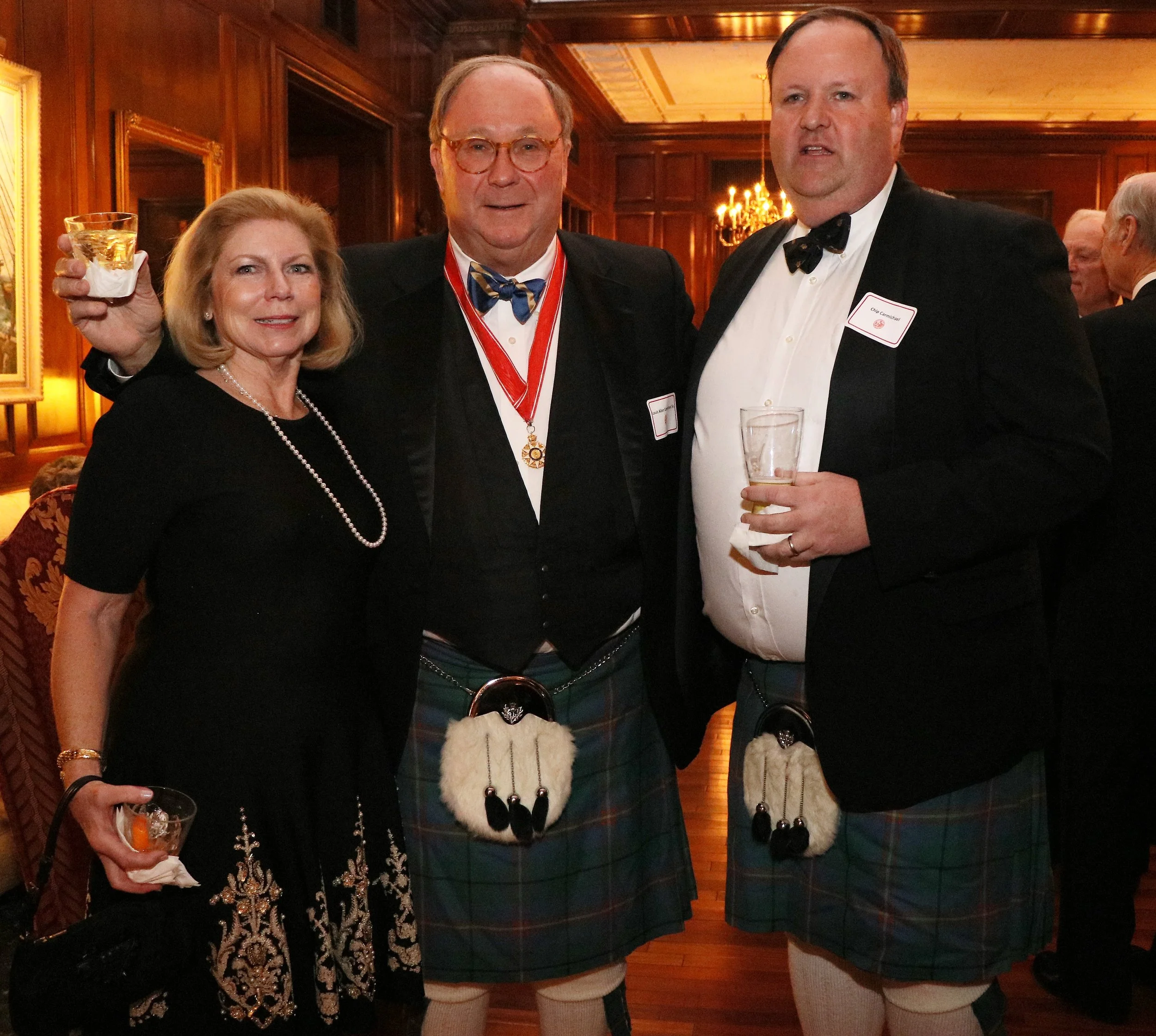 Sarah Johnson, Louis Allen Carmichael, Chip Carmichael.JPG