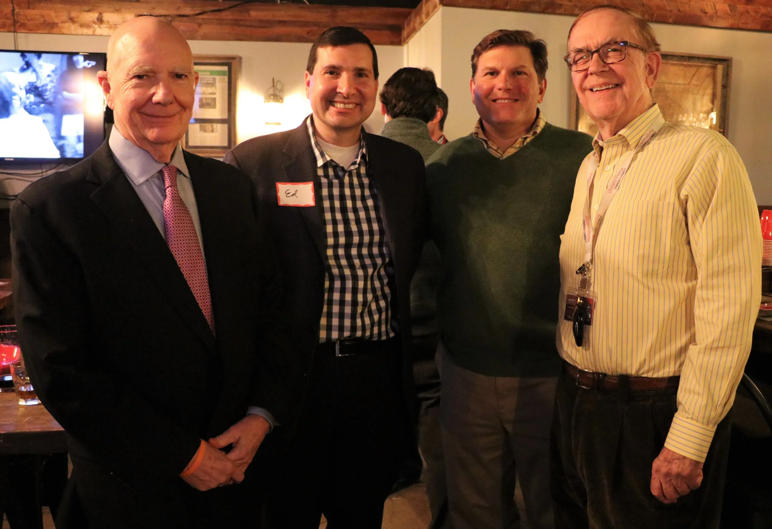 LtoR Wayne Lippert, Ed Loyd, William Montgomery, Frank Welsh.JPG