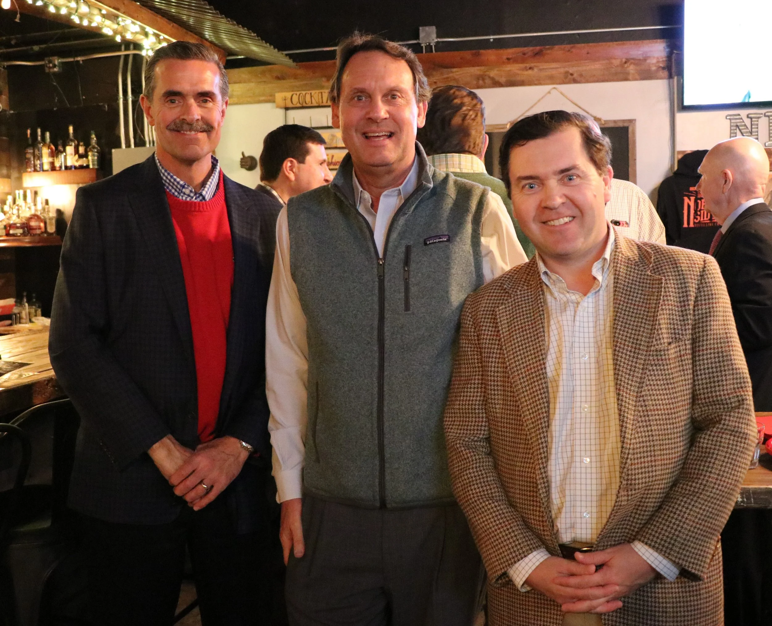 LtoR Stuart Jackson, Ted Beach, Beau Tuke.JPG