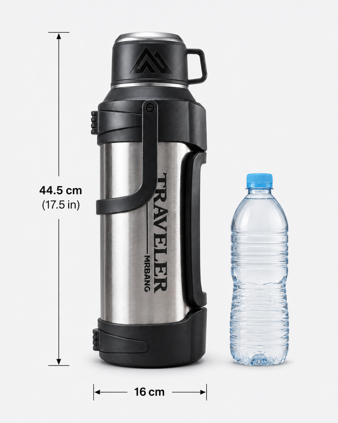 17 oz Vacuum Insulated Water Bottle with Tea Infuser