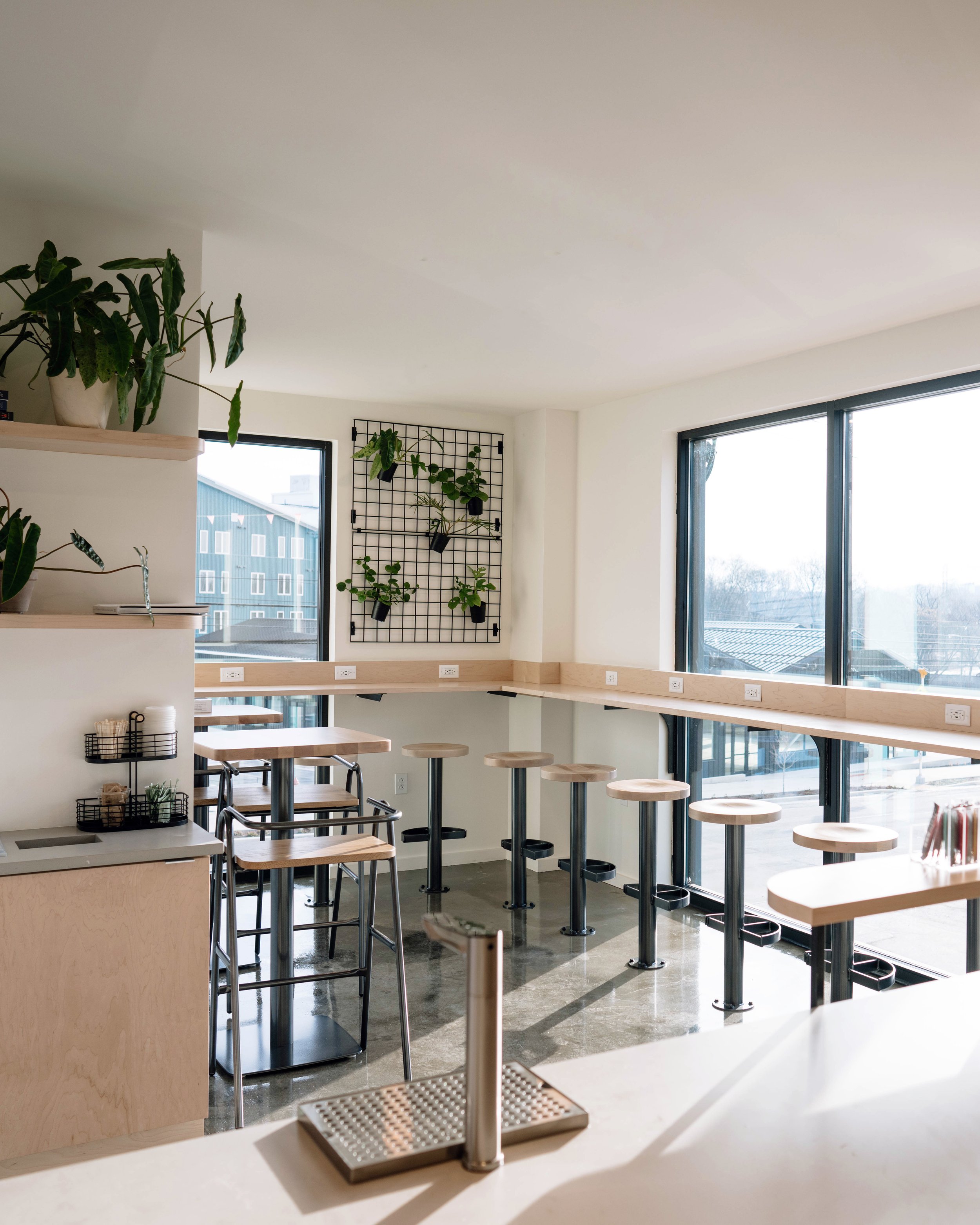 Framework Weho Flagship, Grid Wall Designs, Plant Savvy