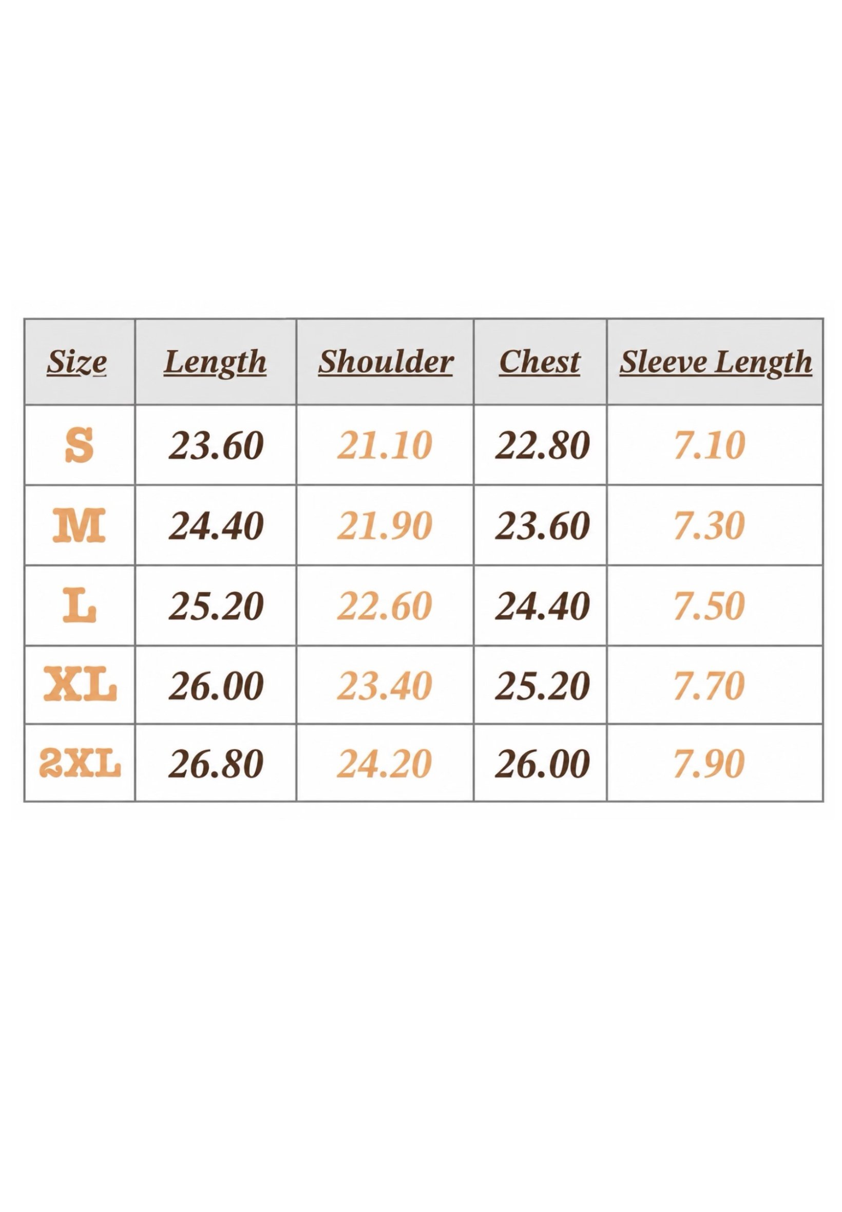 Edited Caballos Size chart.JPG