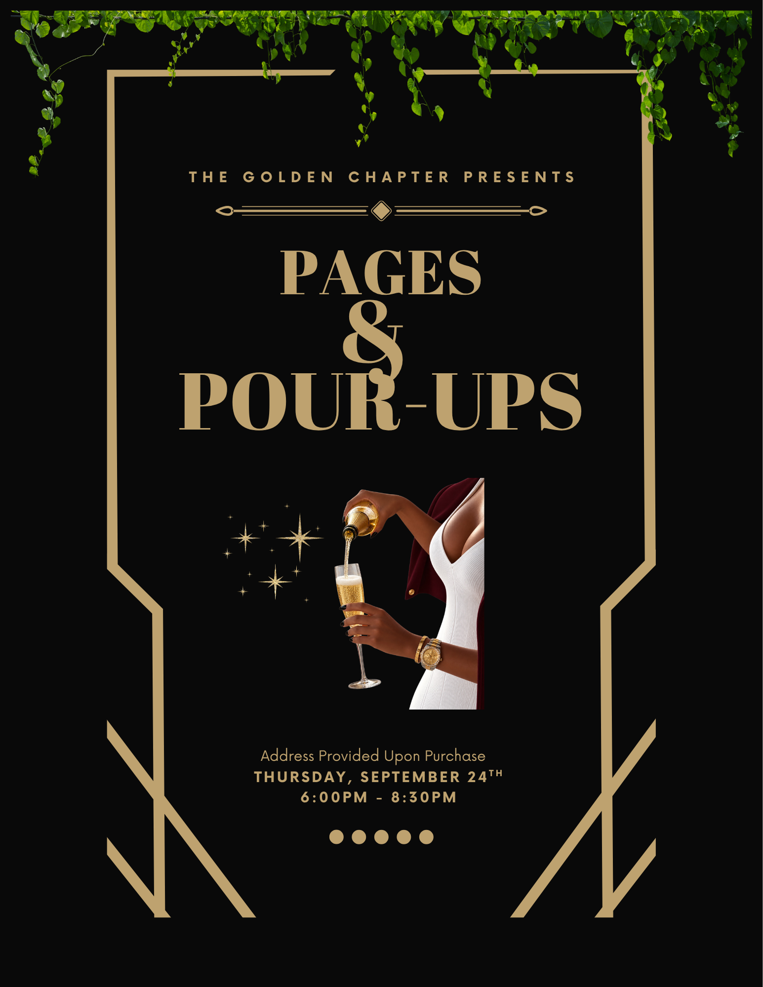 Pages & Pour-Ups| Silent Reading Night