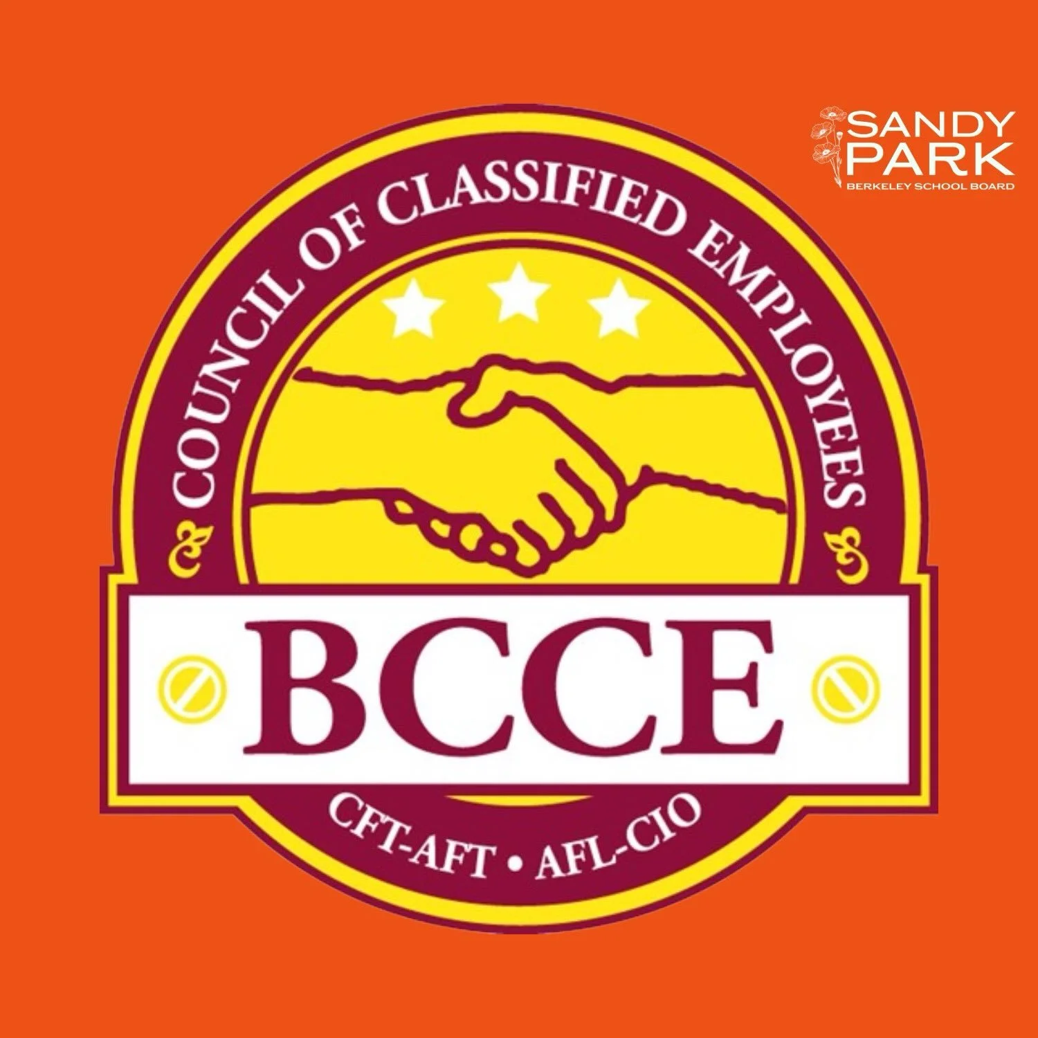 UNION STRONG! ✨💪✨I&rsquo;m honored to receive the BCCE endorsement. Add your support alongside 700 of the classiest Classified employees working in nearly 100 different positions in BUSD&hellip; and a growing community of folks voting for more colla