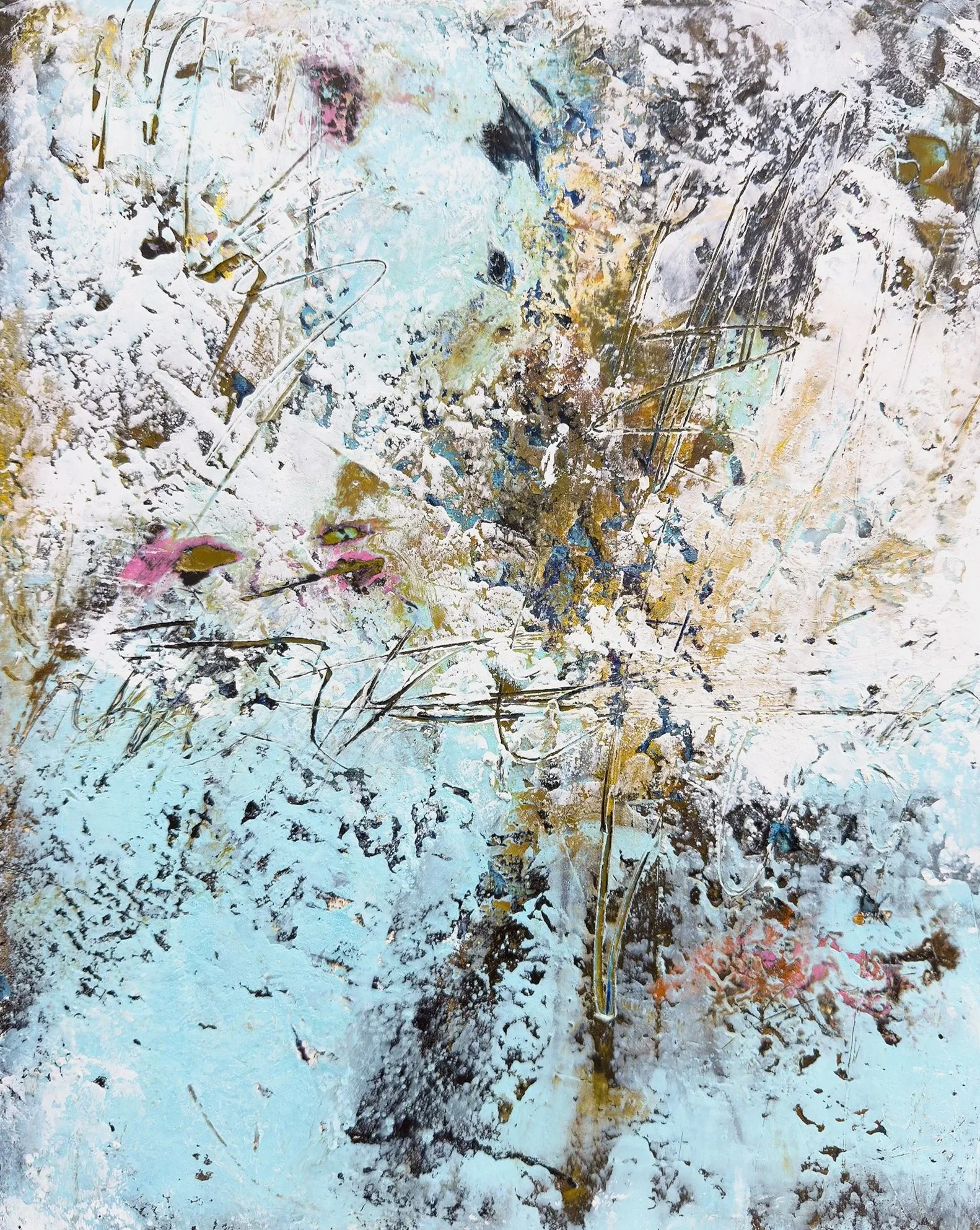 Gelataria | 21” x 17” | Arches Oil Paper, Mat + Frame | $290
