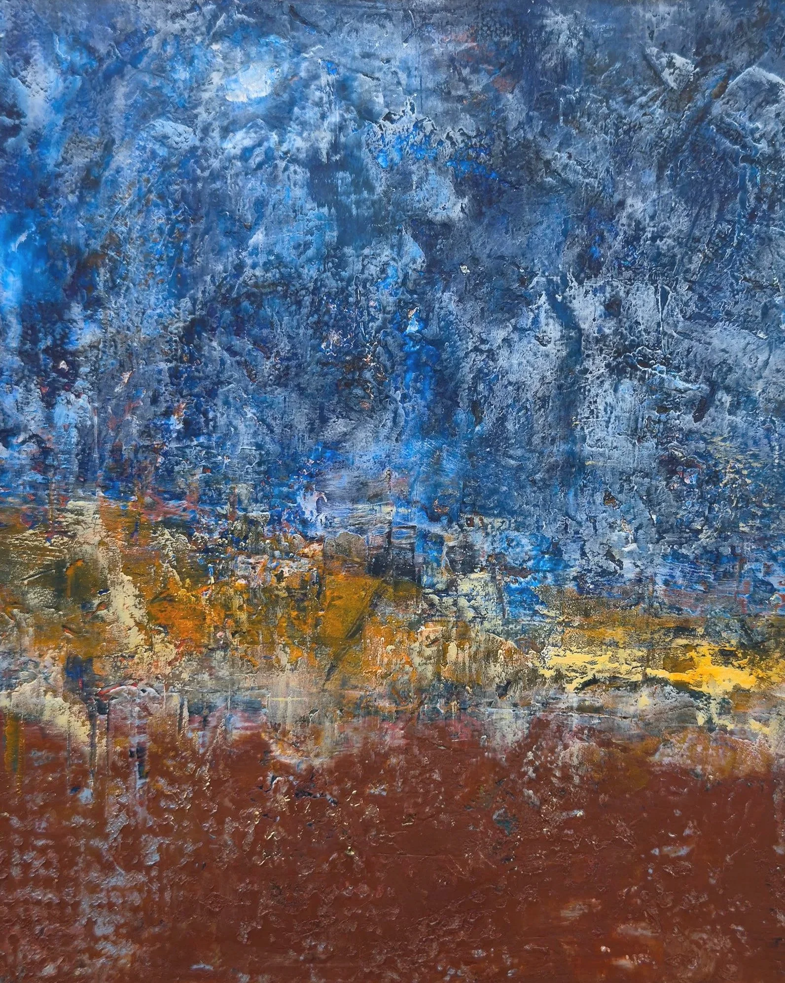 Desert Twilight | 13” x 17” | Arches Oil Paper, Mat + Frame | $140