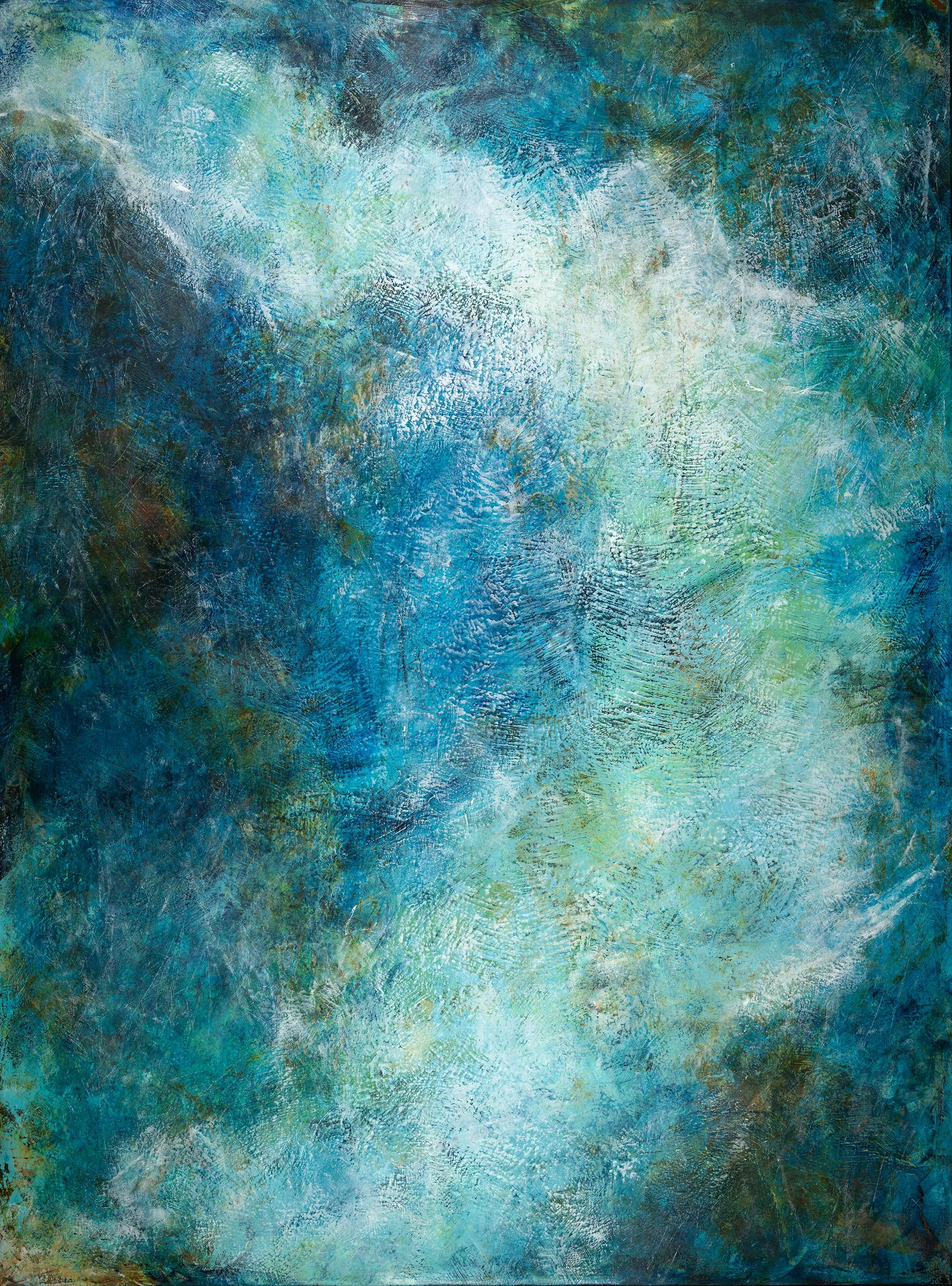 Where Angels Dream | 47” x 60” | Canvas, 1” Painted Edge | $2,890
