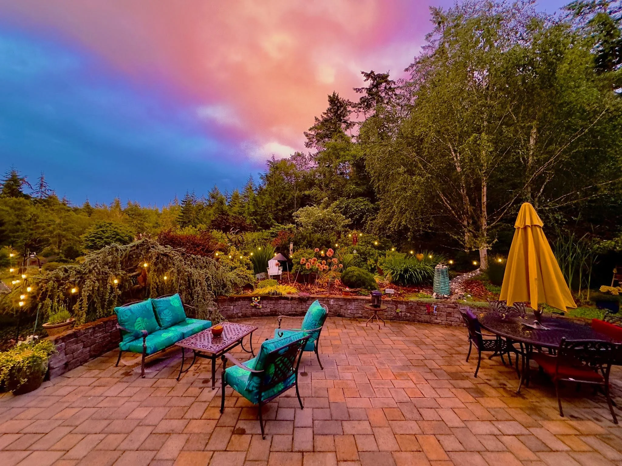 Evening light that inspires art