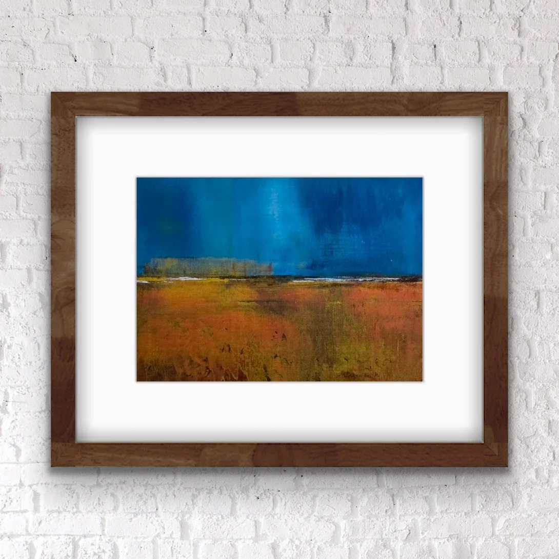 Earth Resonance: 10" x 8", Mat + Frame | $114