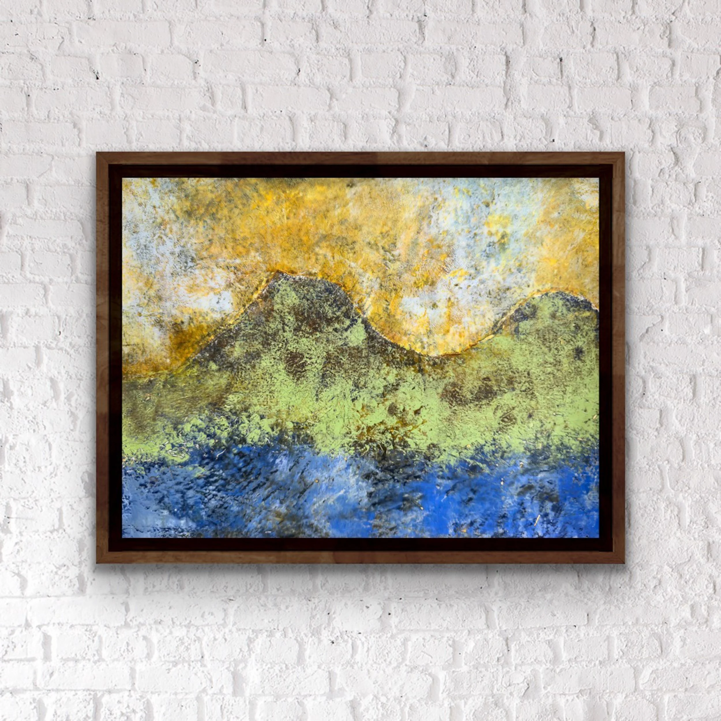 Mountain High: 11" x 8.5" | Wood Panel (frame representational) | $129