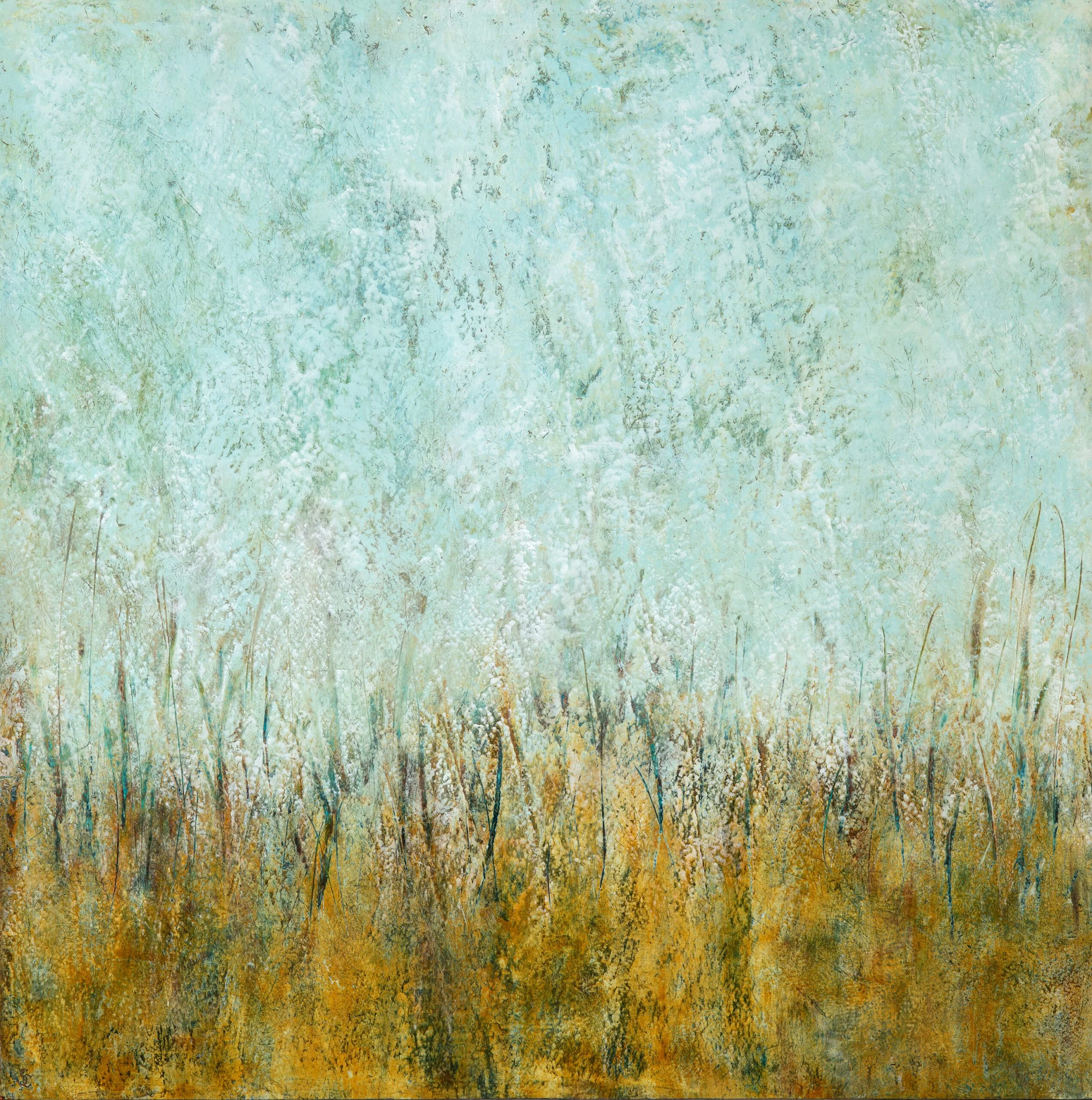Day Dreaming | 24" x 24" | Cradled Wood Panel with painted edges | $800