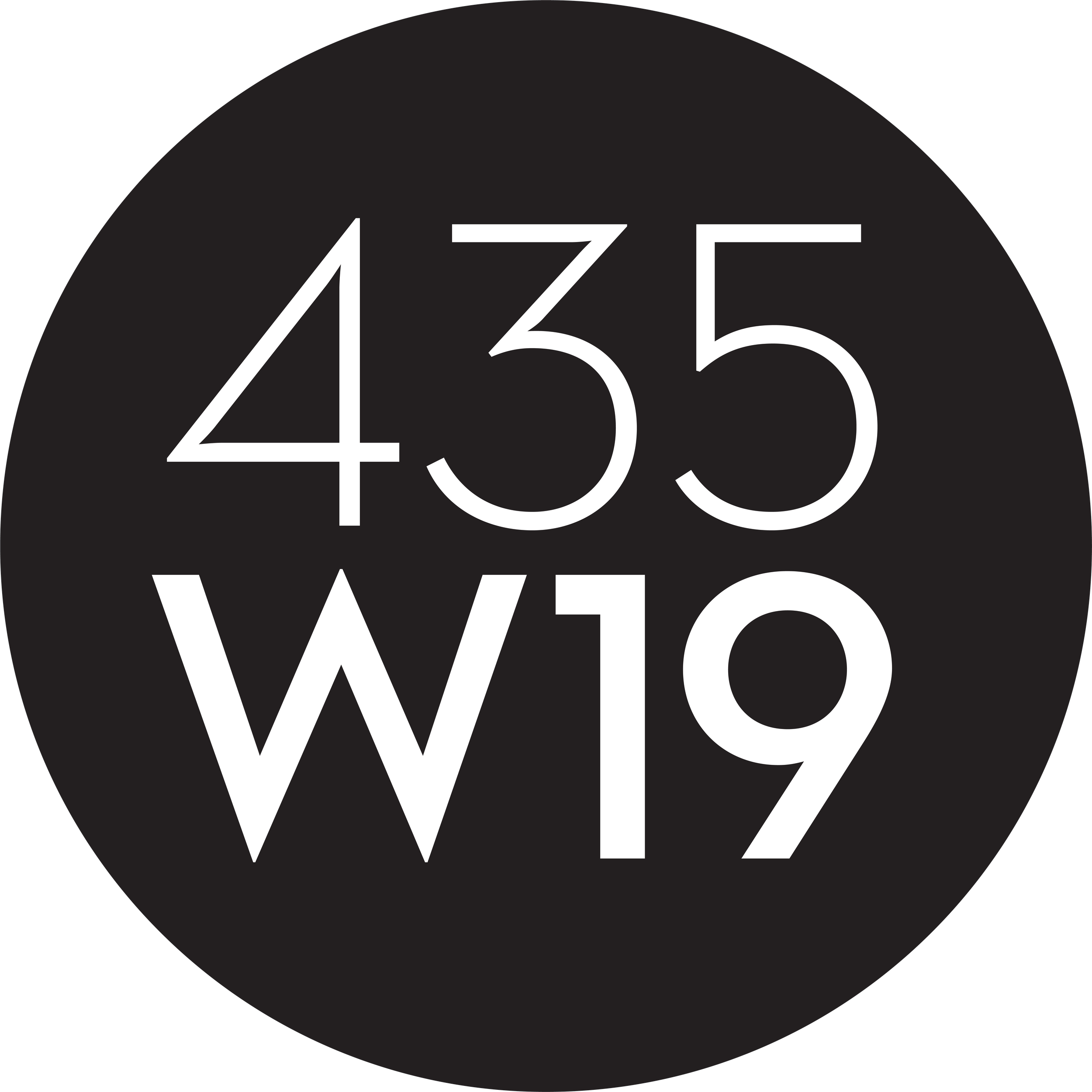 435 West 19th Street Logo