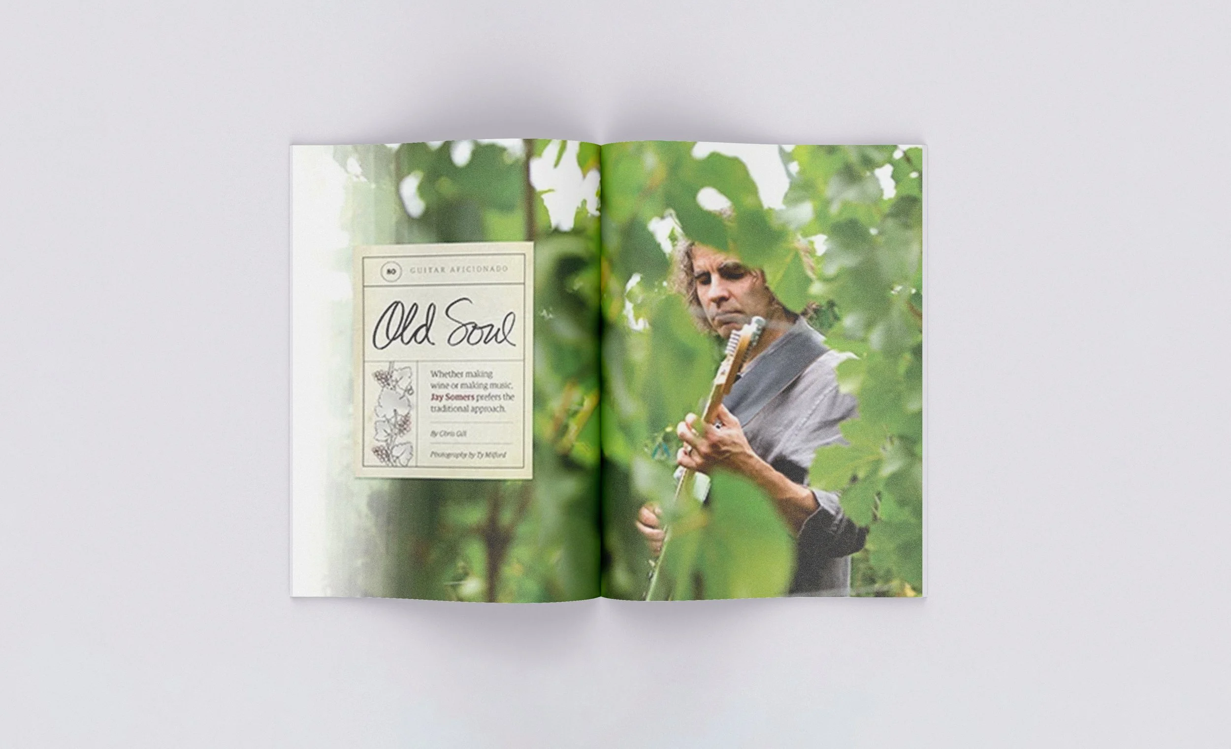 Guitar Aficionado  Feature Design 