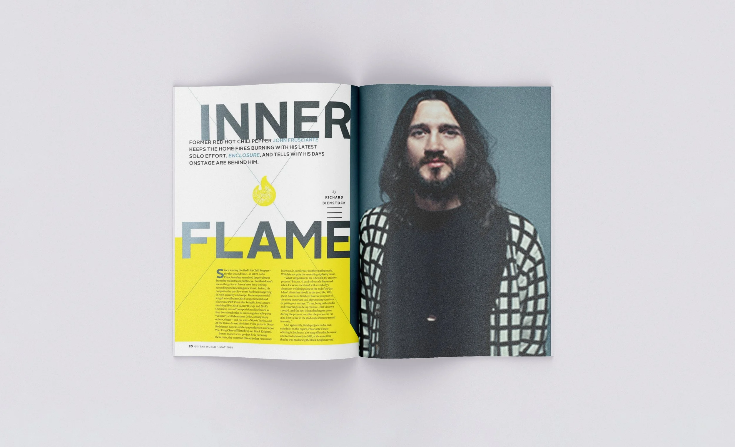 Guitar World Feature Design