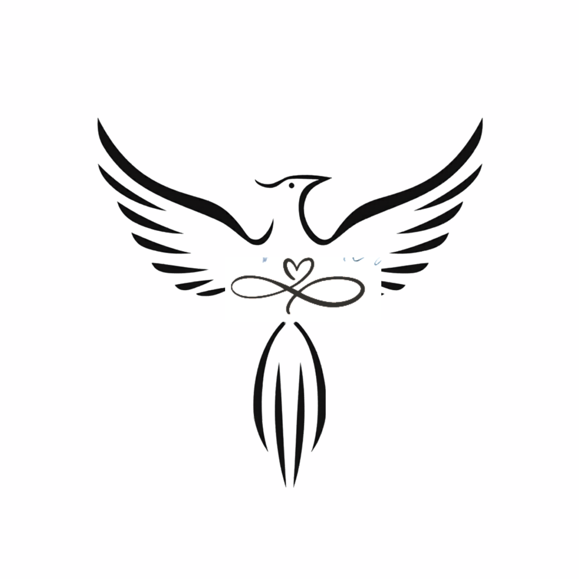 Graceful Phoenix with Infinity Symbol (1).png