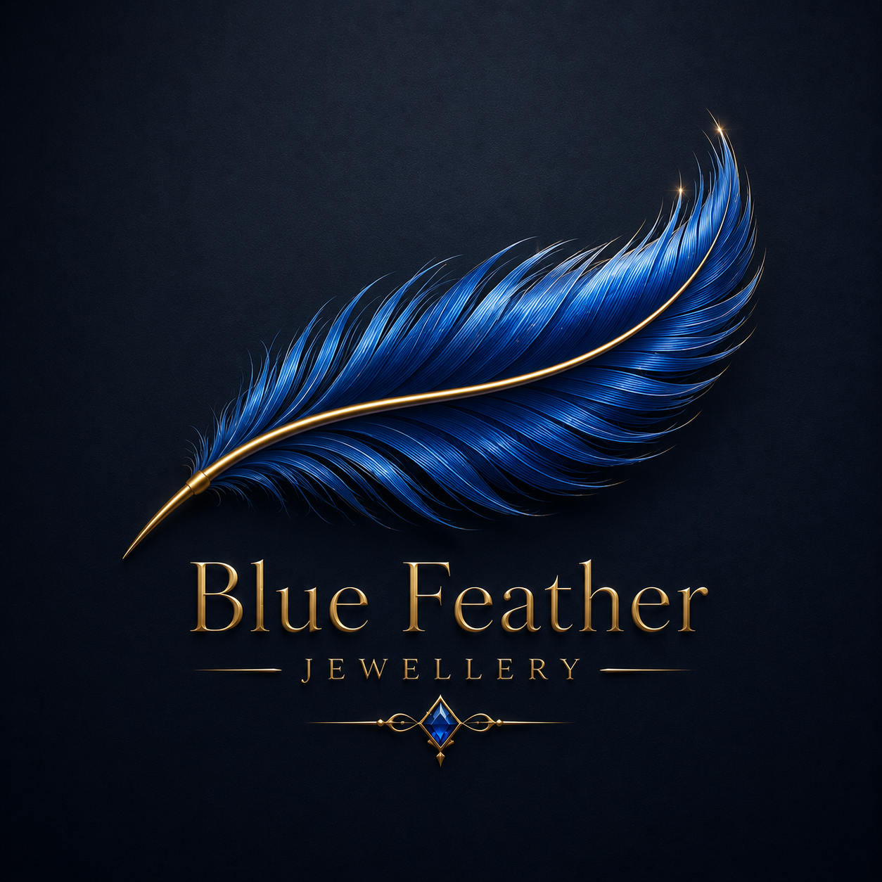 Blue Feather Jewellery