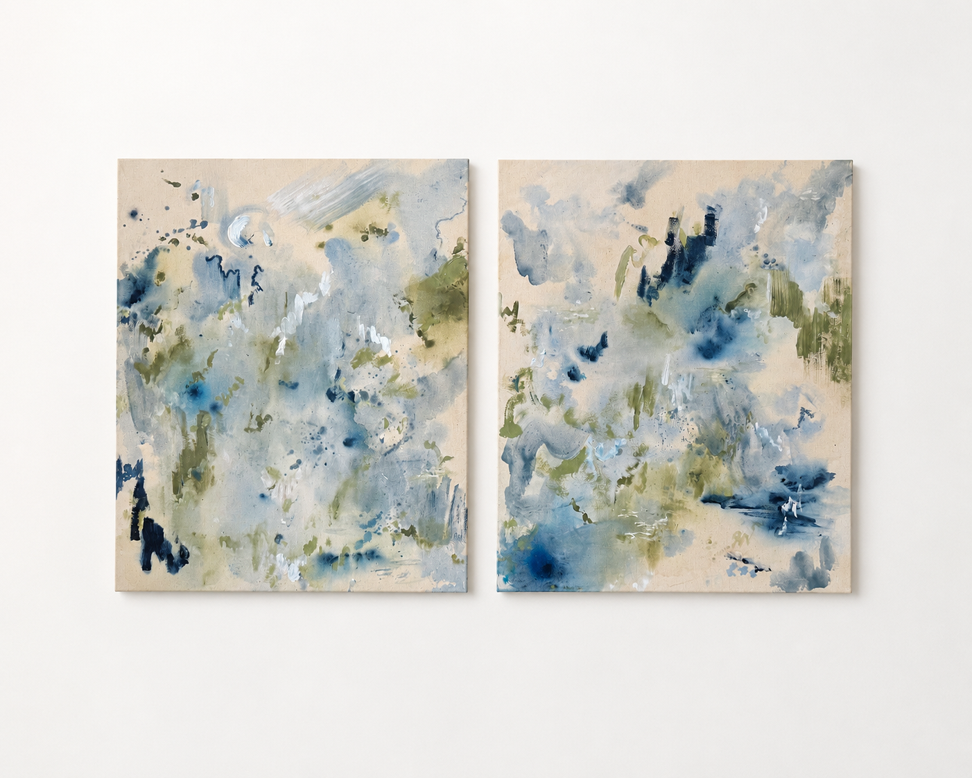 Soft Current I & II //
24x30" (x2)