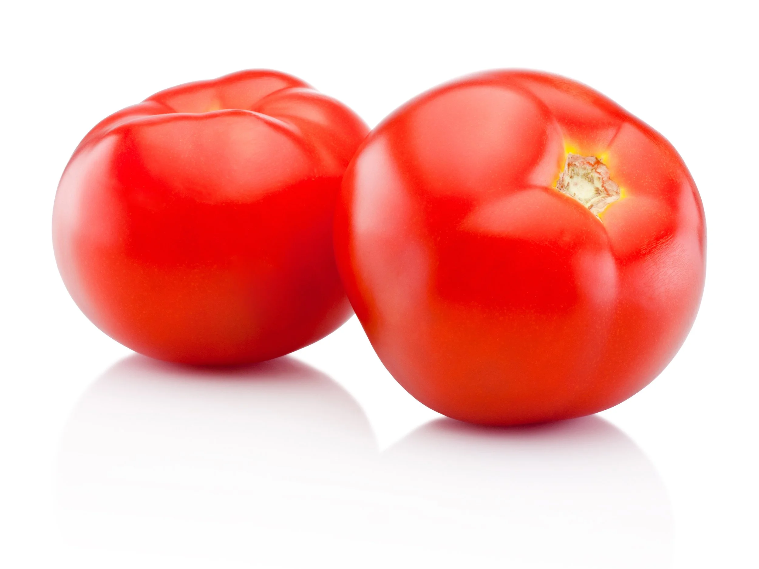 Mature green ripened tomatoes