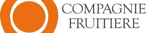 Compagnie Fruitiere logo with orange circles and black text