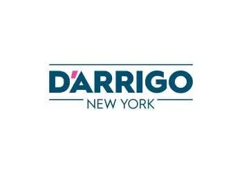 D'Arrigo New York logo with bold letters and a minimalist design.