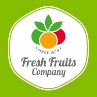 Fresh Fruits Company logo featuring a stylized fruit design with the text "Since 1979" on a green background.