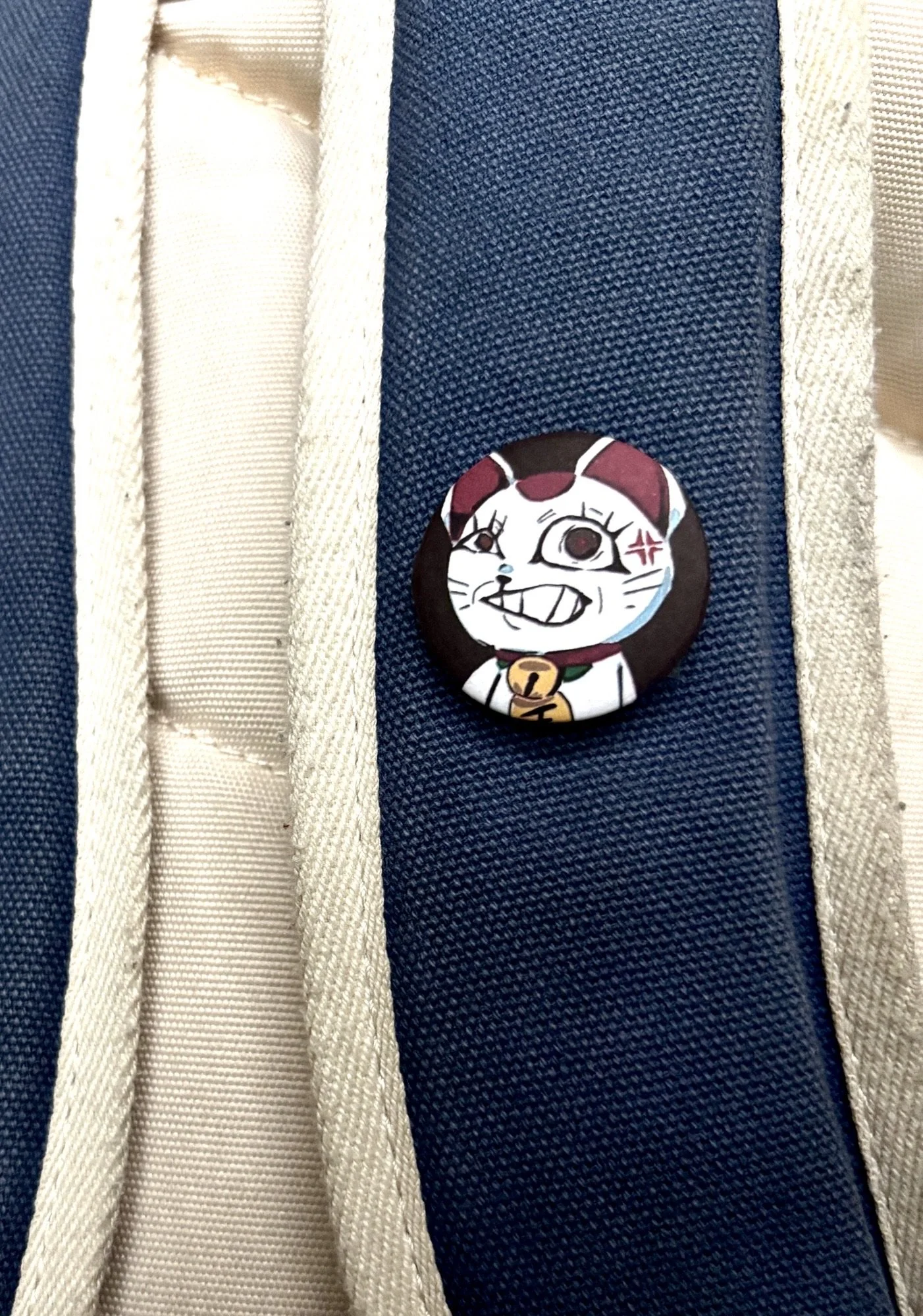 Dan Da Dan Turbo Granny Button Pin