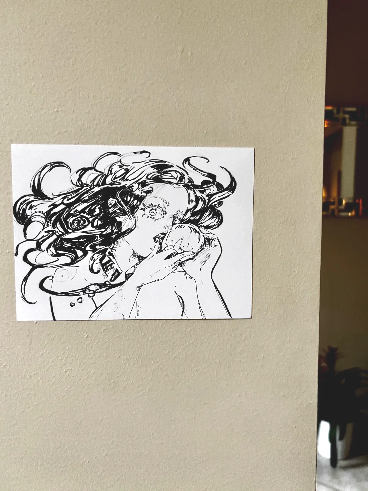 Inked Postcard