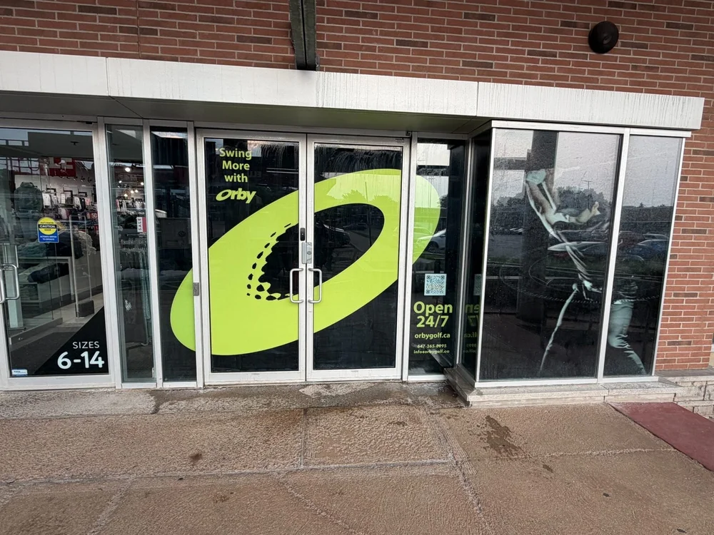 Orby Golf Niagara Falls storefront at 7500 Lundy’s Lane