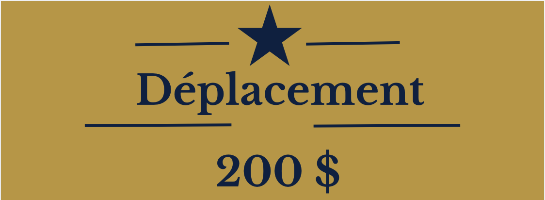 200$ de déplacement