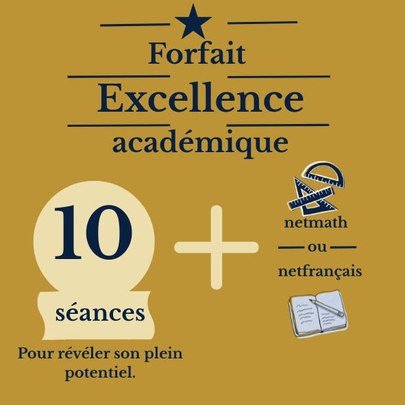 Forfait excellence académique primaire et secondaire