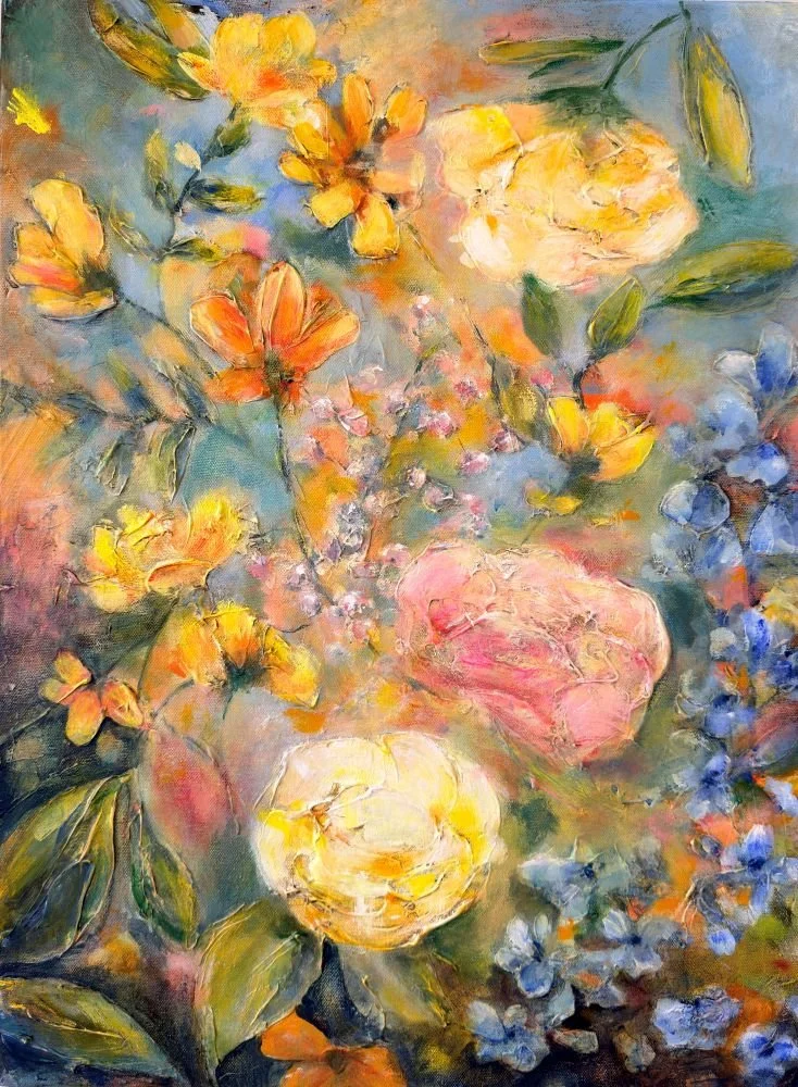Baglien_YellowFlowerRiot_24x18_$648.jpg