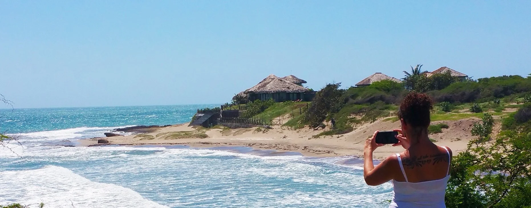 BEautiful sea view overlooking Treasure Beach Jamaica