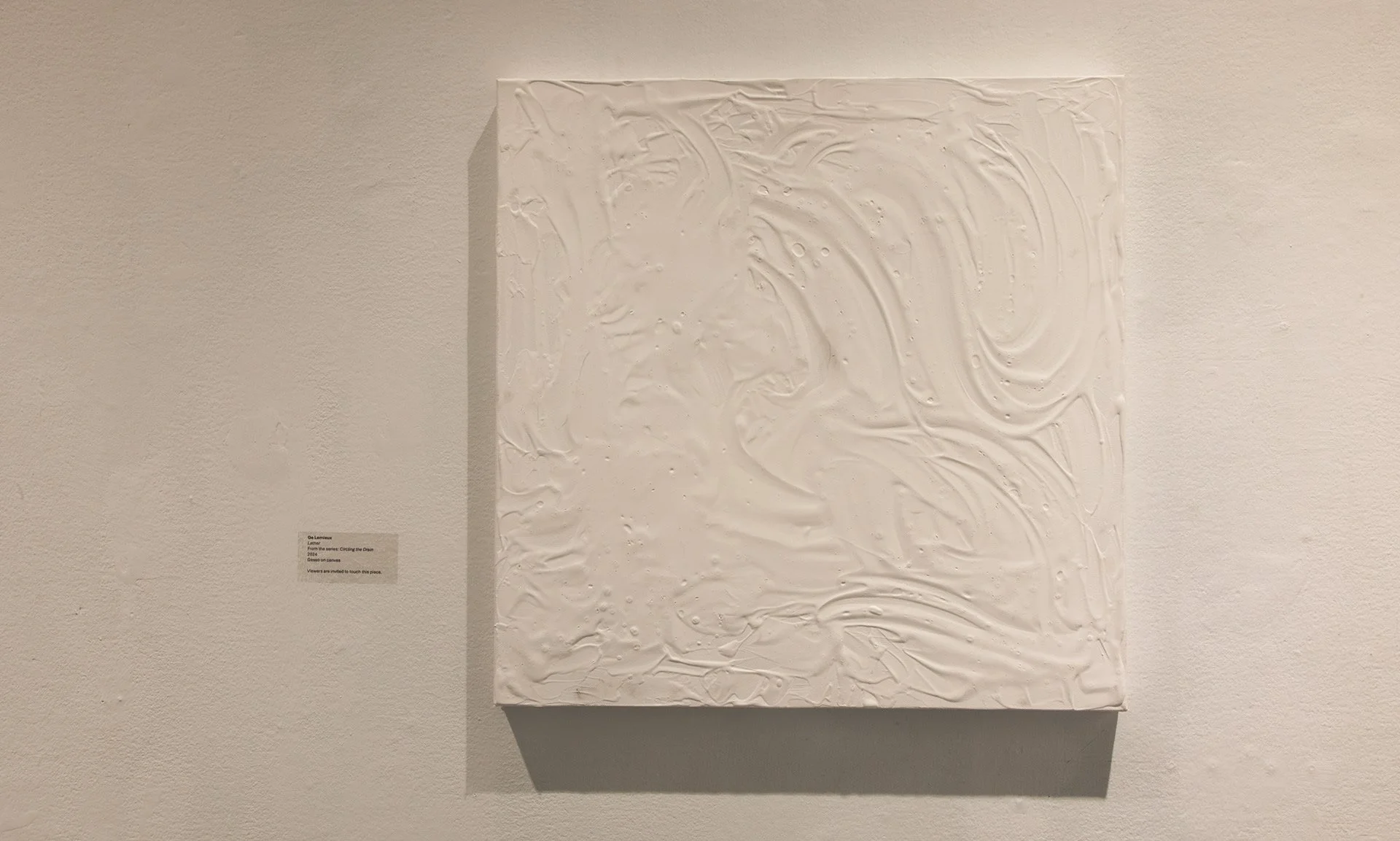 Installation Shot of Sensory Piece
