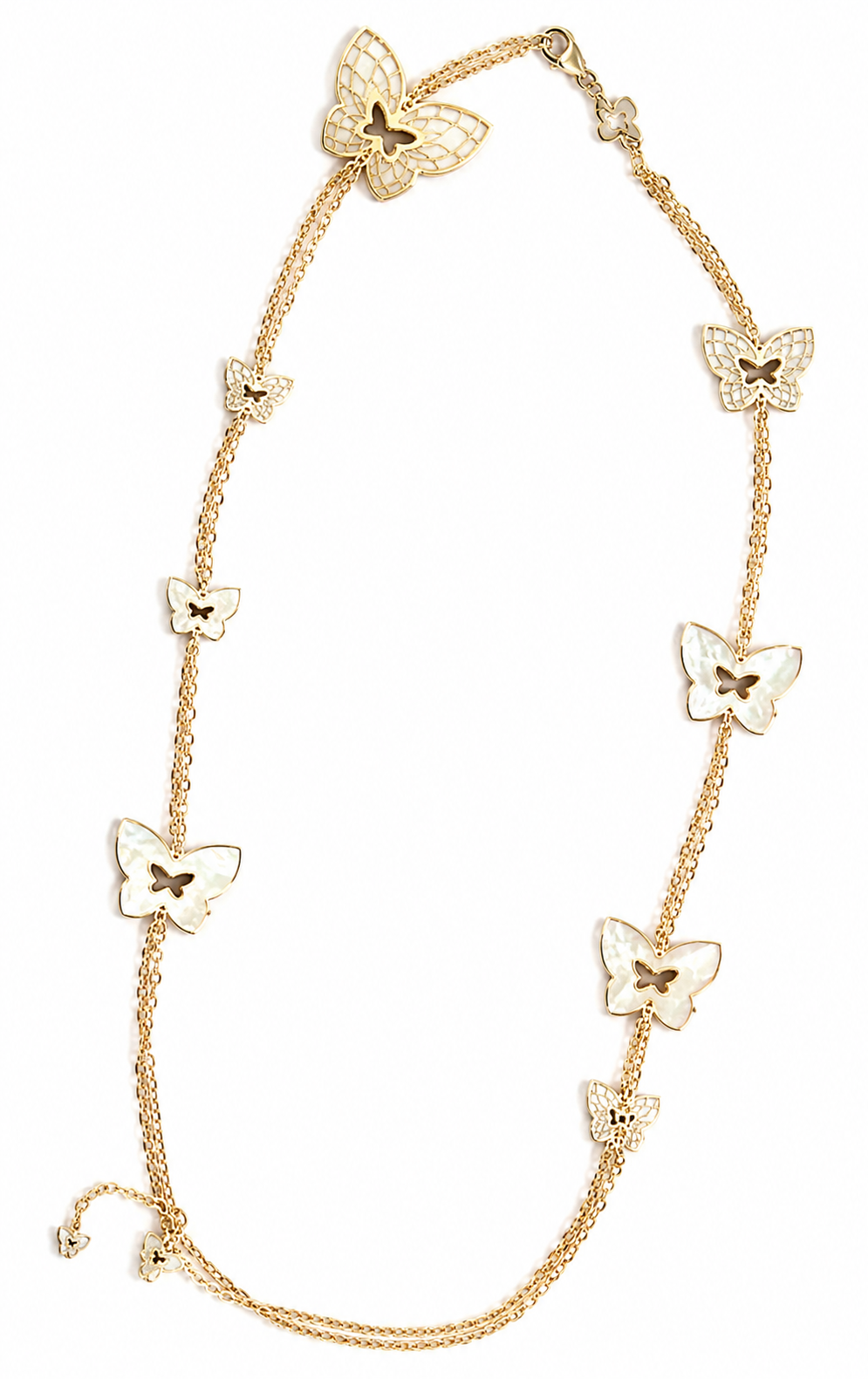 Butterfly Mother of Pearl Necklace