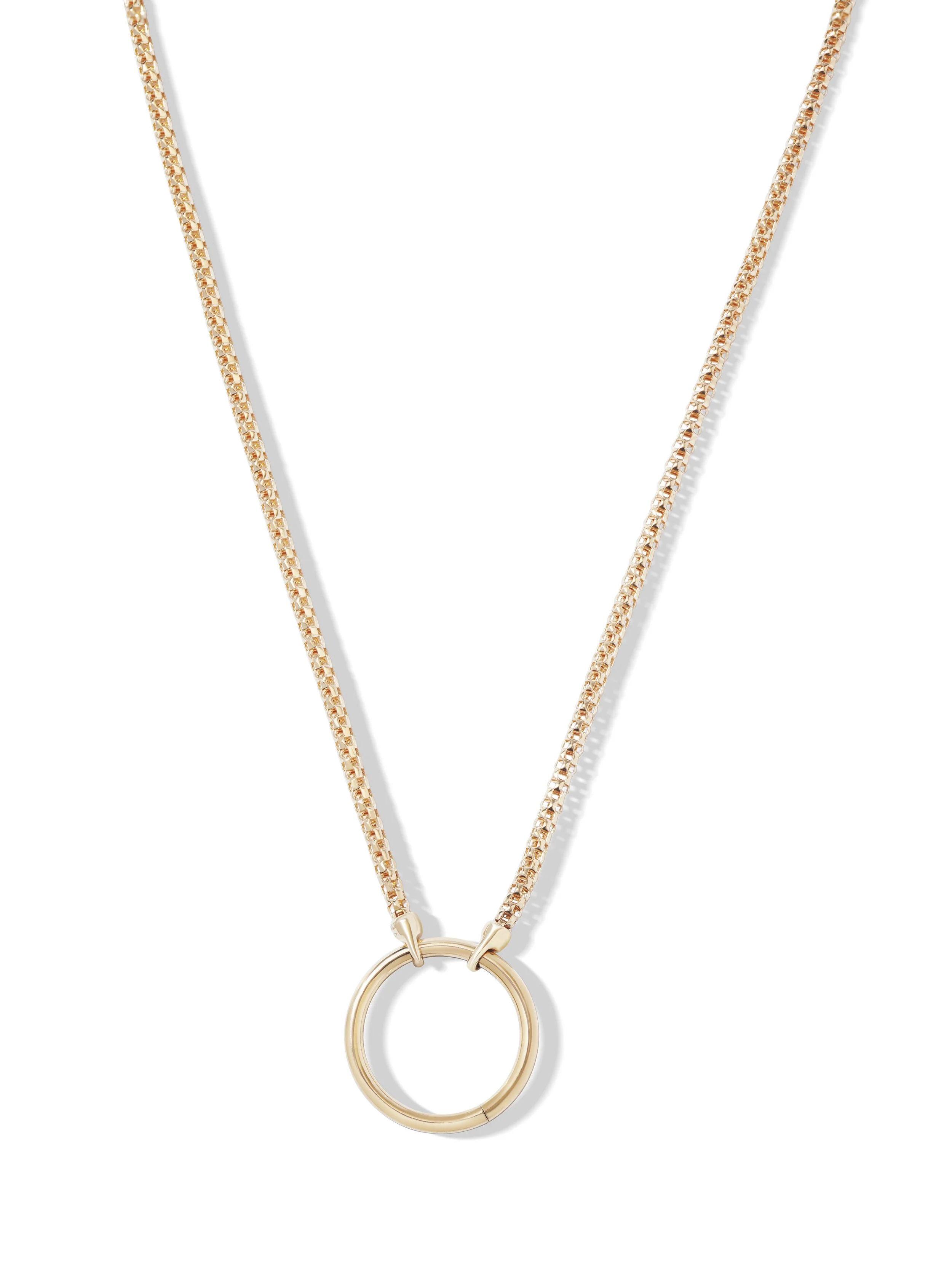Wheat Loop Chain Necklace