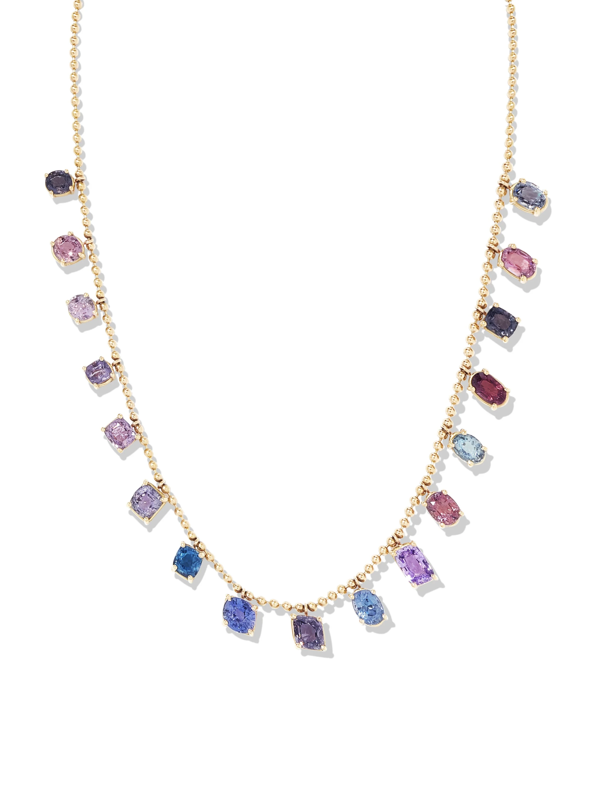 Spinel Charm Necklace
