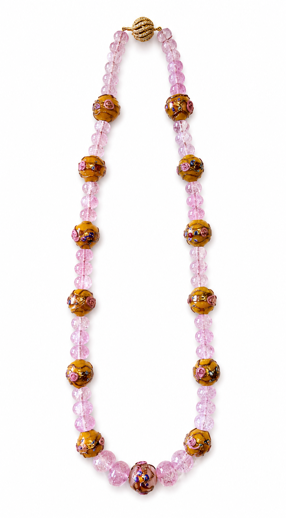 The Murano Collection, Champagne Garden Necklace
